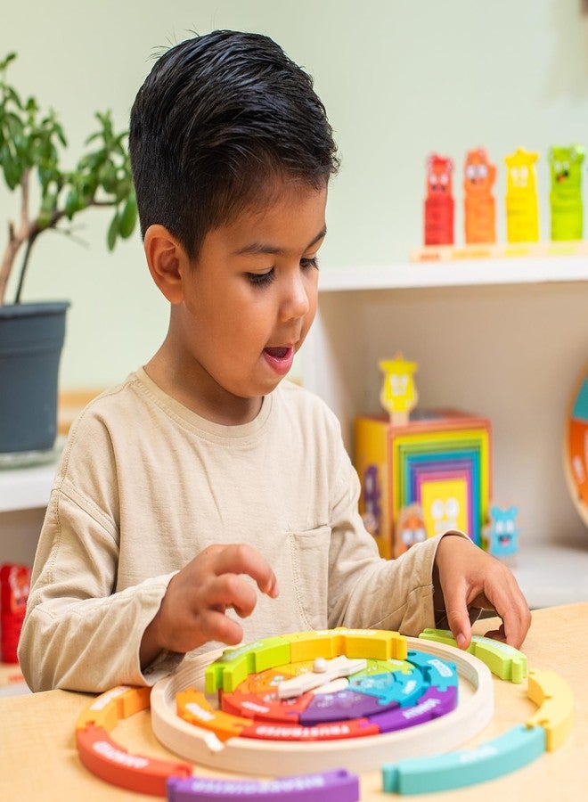 Open The Joy - My Emotions Wheel: Emotional Intelligence, Mindfulness, and Learning Toy for Kids Ages 3 and Up - Image 2